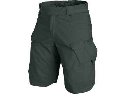 HELIKON Krátke nohavice UTS 11" Ripstop - jungle green (SP-UTK-PR-27)