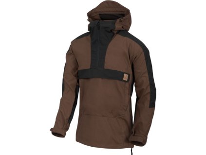 HELIKON Bunda Anorak Woodsman - earth brown / black (KU-WDN-DC-0A01B)
