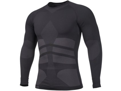 PENTAGON Funkčné tričko PLEXIS, dlhý rukáv - čierne (K11009-BLK)