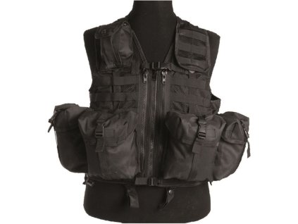 MILTEC Taktická vesta MODULAR - black (10712102)