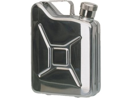 MILTEC Plechová ploskačka kanister - stainless steel (14525000)
