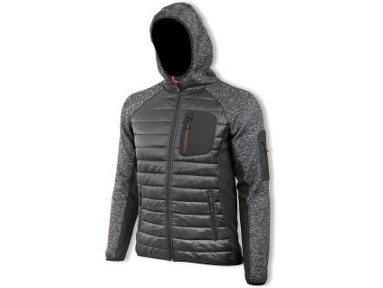 PROMACHER Bunda HYBRIS - black / grey (P90004)