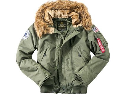 ALPHA INDUSTRIES Bunda Polar Jacket SV - dark green (133141/257)