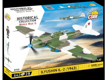 COBI Stavebnica HC WW2 Ilyushin IL-2 (1943) (COBI-5745)