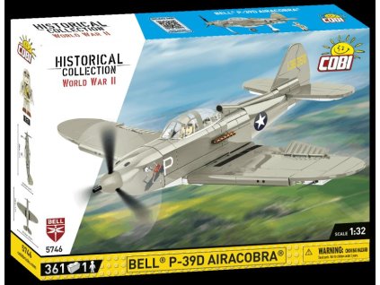 COBI Stavebnica HC WW2 Bell P-39D Airacobra (COBI-5746)
