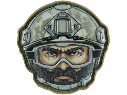 M-TAC 3D PVC Nášivka/Patch Emoji No6 - olive (51353506)