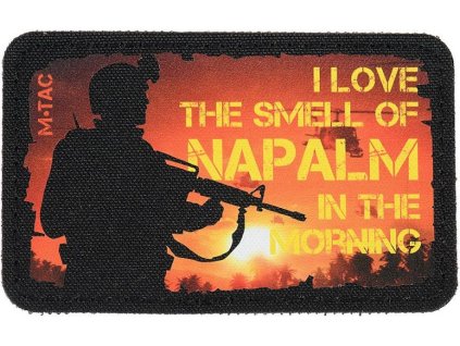 M-TAC Textilná Nášivka/Patch Smell of Napalm - black / color (51340002)