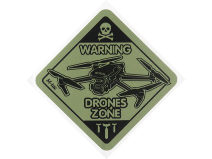 M-TAC Nálepka Drones Zone Small - ranger green (51329023-S)