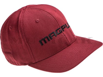 MAGPUL Šiltovka Wordmark Stretch Fit - red (40897)