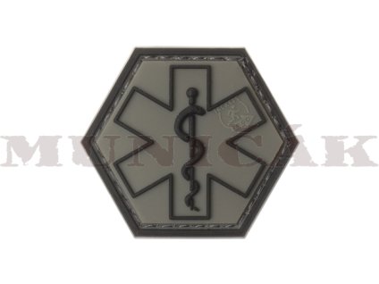 JTG 3D PVC Nášivka/Patch Paramedic Hexagon - ranger green