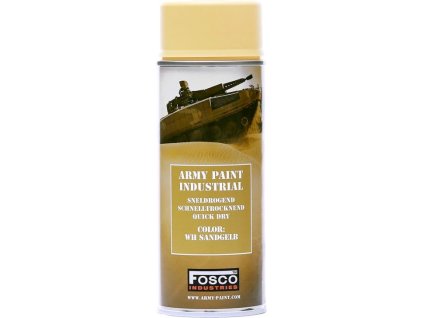 FOSCO Kamuflážna farba na zbraň, sprej 400ml - sandgelb / púštna