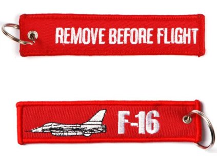 Kľúčenka Remove before flight + F-16