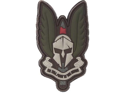 3D PVC Nášivka/Patch Spartan - multi