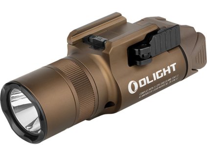 OLIGHT Svietidlo na zbraň BALDR PRO R 1350 lm zelený laser - desert tan (OL721)