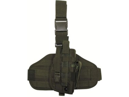 MFH Takticke stehenné púzdro MOLLE Max so zásobníkom - olive (30708B)
