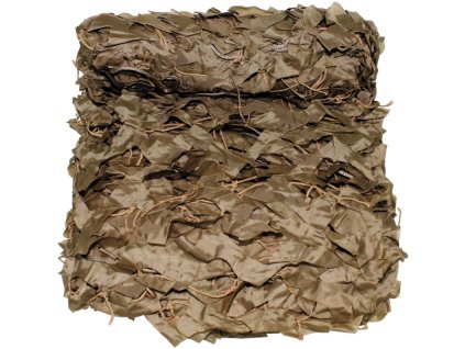 MFH Maskovacia sieť BASIC, 3x2m, s taškou - coyote (27877R)
