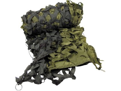 MFH Maskovacia sieť 3x2m, s taškou - olive (27871B)