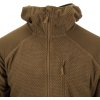 HELIKON Bunda Alpha s kapucňou Grid fleece - black (BL-ALH-FG-01)
