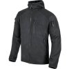 HELIKON Bunda Alpha s kapucňou Grid fleece - black (BL-ALH-FG-01)