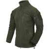 HELIKON Bunda Alpha Tactical Grid fleece - olive green (BL-ALT-FG-02)