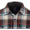 HELIKON Blúza GreyMan Shirt - coral crimson checkered (KO-GMN-NS-PH)
