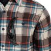 HELIKON Blúza GreyMan Shirt - coral crimson checkered (KO-GMN-NS-PH)