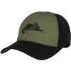 HELIKON Baseball šiltovka Logo Cap - black / olive green (CZ-LGC-PR-0102B)