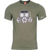 PENTAGON Tričko GAS MASK - olivové (K09012-GM-OLV)