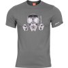 PENTAGON Tričko GAS MASK - šedé (K09012-GM-WOLFGREY)