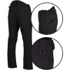 MILTEC Dlhé nohavice Assault softshell - black (11380002)