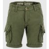 ALPHA INDUSTRIES Krátke nohavice Crew - dark olive (176203/142)