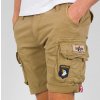 ALPHA INDUSTRIES Krátke nohavice Crew Patch - sand (186209/14)