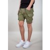 ALPHA INDUSTRIES Krátke nohavice Utility Short - olivové (116213/11)