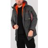 ALPHA INDUSTRIES Bunda Mountain All Weather Jacket - šedo/čierna (188144/136)