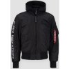 ALPHA INDUSTRIES Bunda MA-1 D-Tec SE - black reflective (133104/285)