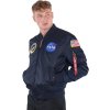 ALPHA INDUSTRIES Bunda MA-1 VF NASA - rep. blue (166107/07)