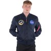 ALPHA INDUSTRIES Bunda MA-1 VF NASA - rep. blue (166107/07)