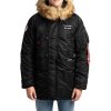 ALPHA INDUSTRIES Bunda N3B Airborne - black (188141/03)