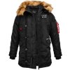 ALPHA INDUSTRIES Bunda N3B Airborne - black (188141/03)