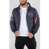 ALPHA INDUSTRIES Bunda Hooded Puffer Apollo 11 - modrá (188142/07)