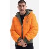 ALPHA INDUSTRIES Bunda Hooded Puffer FD Rev. - sage / orange (198117/228)
