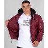 ALPHA INDUSTRIES Bunda MA-1 ZHP - burgundy (118101/184)