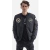 ALPHA INDUSTRIES Bunda MA-1 NASA Reflective - čierna (128112/03)
