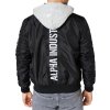 ALPHA INDUSTRIES Bunda MA-1 TT Hood BP Ref. - čierna (106103/03)