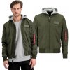 ALPHA INDUSTRIES Bunda MA-1 TT Hood - dark green (196108/257)