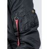 ALPHA INDUSTRIES Bunda MA-1 VF Hood Dark Side - čierna (108108/03)