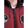 ALPHA INDUSTRIES Bunda MA-1 VF Hood Dark Side - burgundy (108108/184)