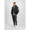 ALPHA INDUSTRIES Bunda MA-1 VF Hood Dark Side - black reflective (108108/285)
