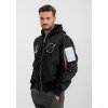 ALPHA INDUSTRIES Bunda MA-1 VF Hood Dark Side - black reflective (108108/285)