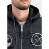 ALPHA INDUSTRIES Bunda MA-1 VF Hood Dark Side - black reflective (108108/285)